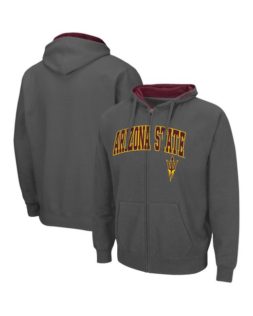 Colosseum Arizona State Sun Devils Arch and Logo 3.0 Full-Zip Hoodie