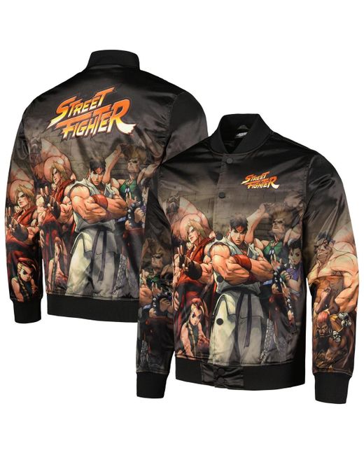 Freeze Max Street Fighter Graphic Full-Snap Jacket