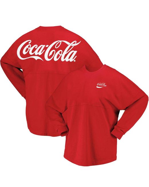 Spirit Jersey and Coca-Cola Long Sleeve T-shirt