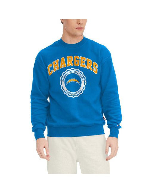 Tommy Hilfiger Los Angeles Chargers Ronald Crew Sweatshirt
