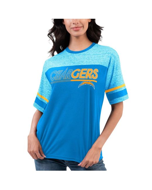 G-iii 4her By Carl Banks Los Angeles Chargers Track T-shirt