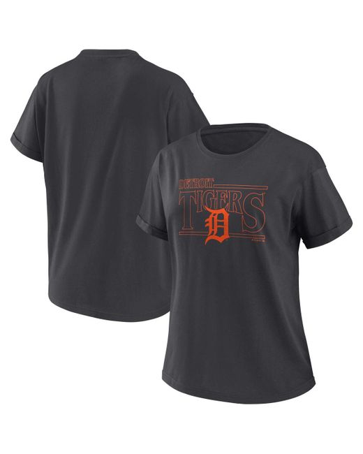 Wear By Erin Andrews Detroit Tigers Oversized Boyfriend T-shirt