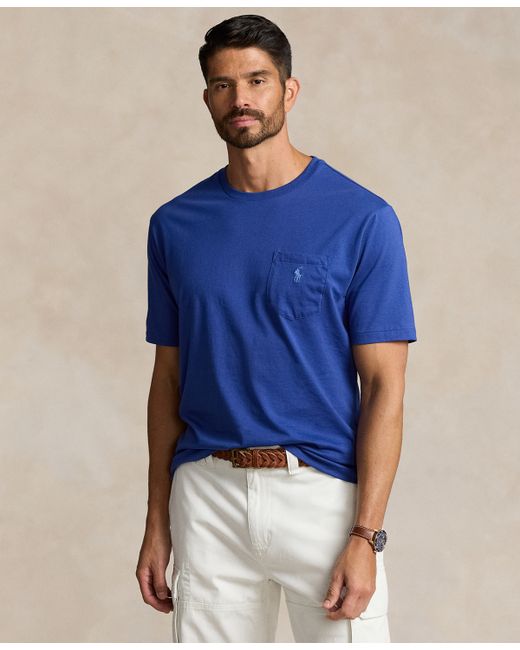 Polo Ralph Lauren Big Tall Crew-Neck Pocket T-Shirt