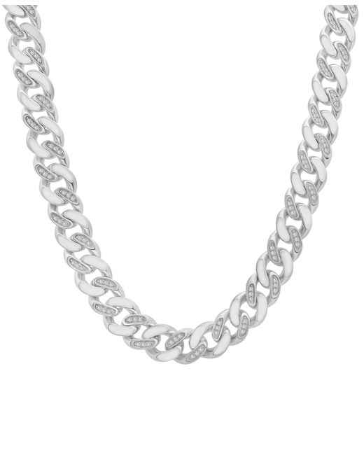 Macy's Diamond Cuban Link 24 Chain Necklace 1 ct. t.w.