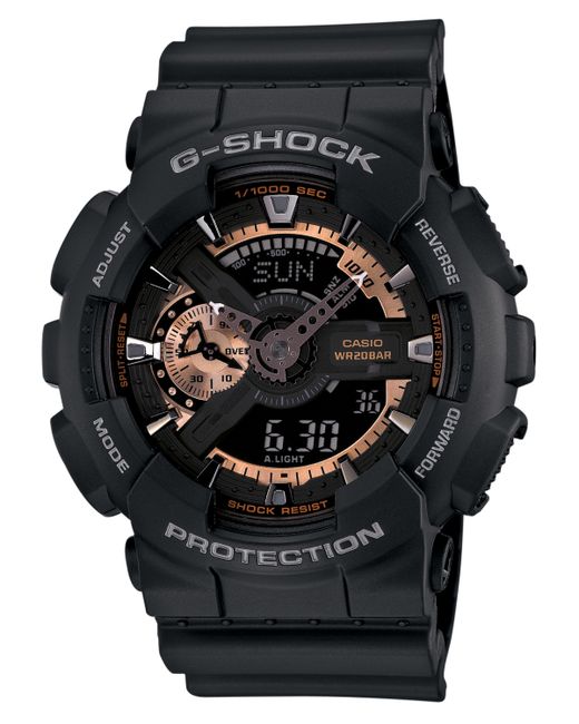 G-Shock Analog Digital Resin Strap Watch 51x55mm