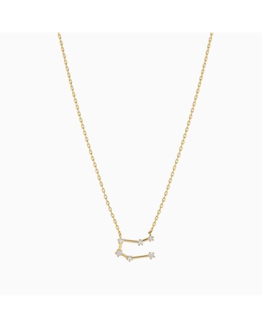 Bearfruit Jewelry Constellation Necklace 12 Zodiac Gold