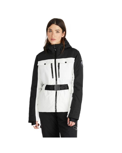 Pajar Gabbi Ladies Belted Ski Jacket with Fixed Hood