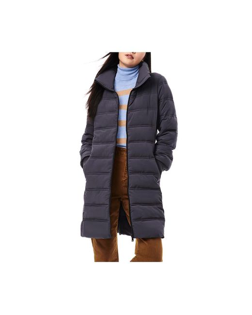 Bernardo Recycled Stretch Quilted Walker Coats