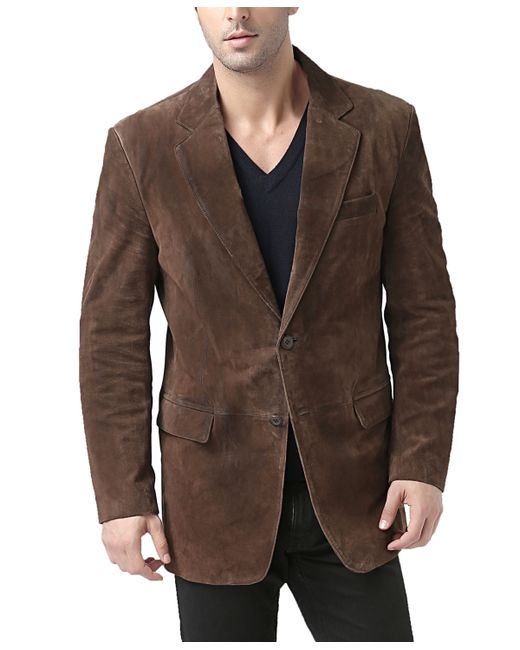 Bgsd Cliff Classic Two-Button Suede Blazer Tall