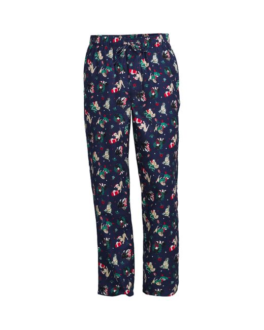 Lands' End Flannel Pajama Pants