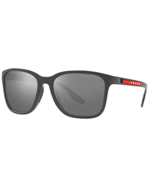 Prada Linea Rossa Polarized Sunglasses Ps 02WS 57