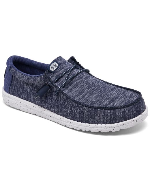 Hey Dude Wally Sport Knit Casual Moccasin Sneakers