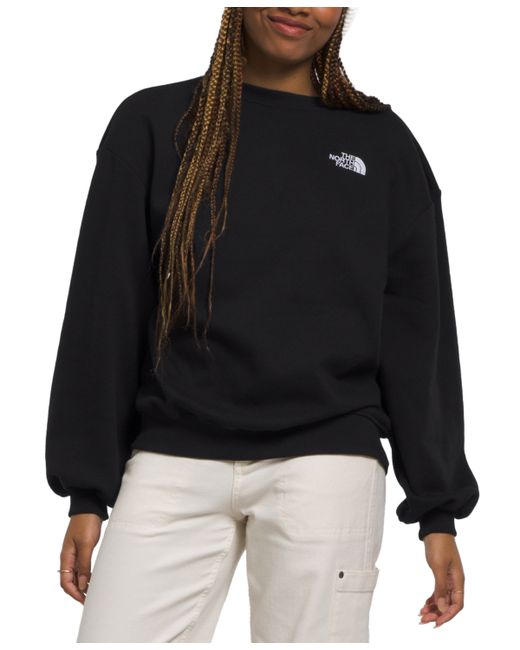 The North Face Evolution Oversized Crewneck Fleece Sweatshirt