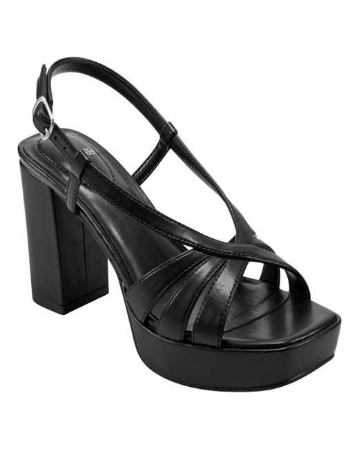 Bandolino Brie Platform Strappy Slingback Dress Sandals