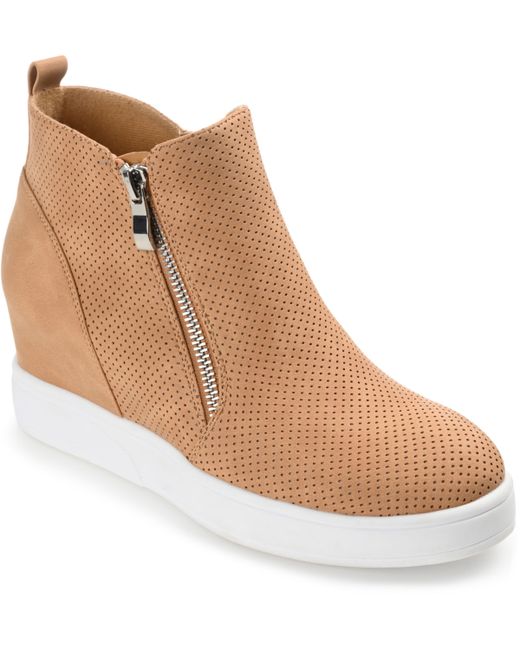 Journee Collection Pennelope Wedge Sneakers