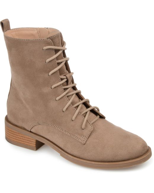 Journee Collection Lace Up Boots