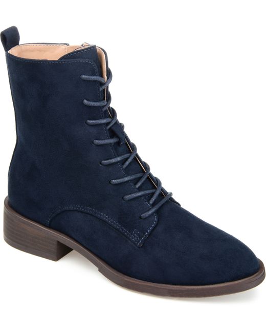 Journee Collection Lace Up Boots
