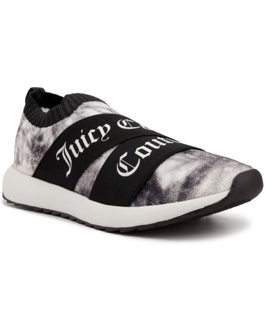 Juicy Couture Annouce Slip-On Sneakers White Tie Dye