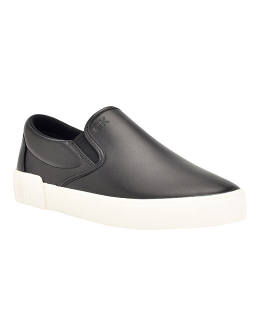 Calvin Klein Ryor Casual Slip-On Sneakers Egret