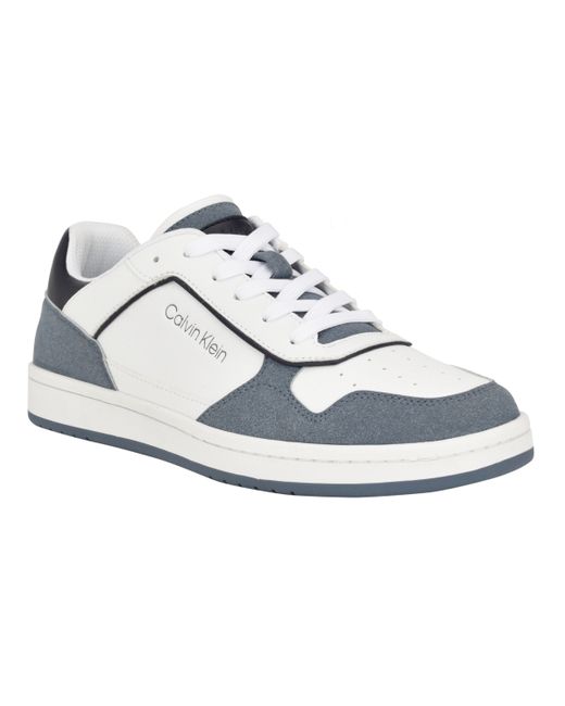 Calvin Klein Landy Round Toe Lace-Up Sneakers