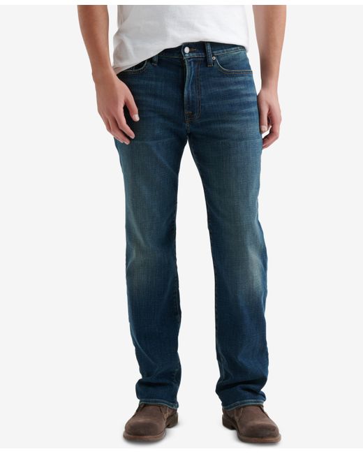 Lucky Brand 363 Straight Fit Coolmax Stretch Jeans