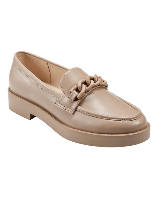 Marc Fisher LTD Babbea Slip-On Almond Toe Casual Loafers