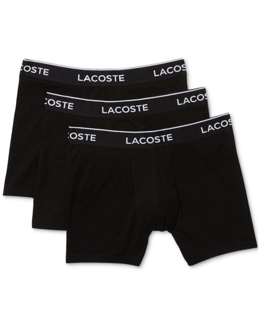 Lacoste Casual Stretch Boxer Brief Set 3 Pack