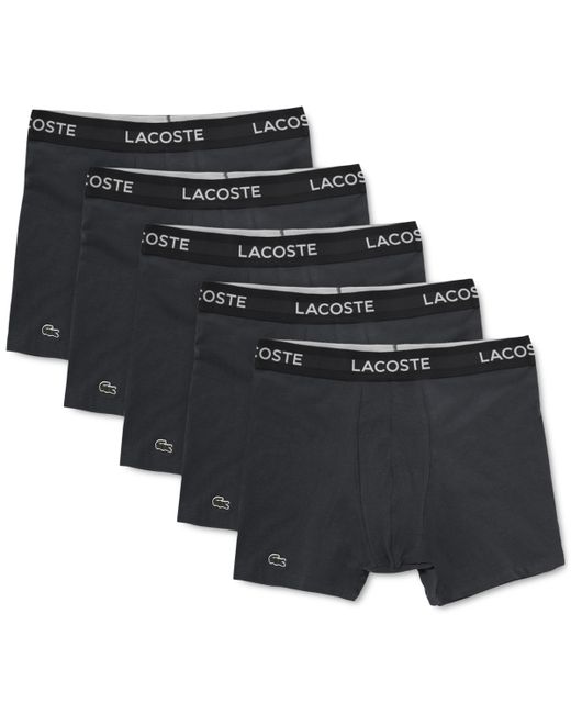 Lacoste 5 Pack Cotton Boxer Brief Underwear