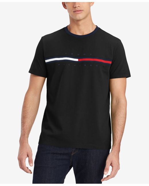 Tommy Hilfiger Big Tall Tino Logo Short Sleeve T-Shirt