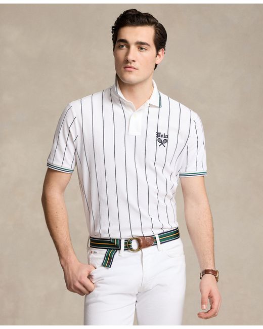 Polo Ralph Lauren Classic-Fit Embroidered Mesh Polo Shirt