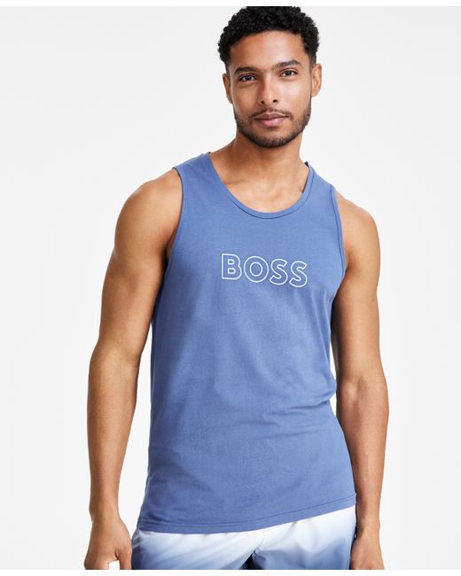 Hugo Boss Boss by Beach Logo Tank Top