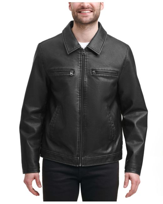 Levi's Faux Leather Zip-Front Jacket