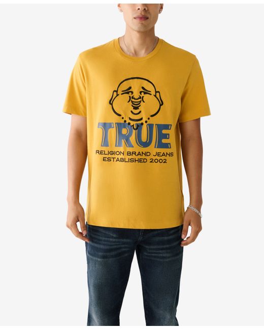 True Religion Short Sleeve True Buddha Face T-shirt