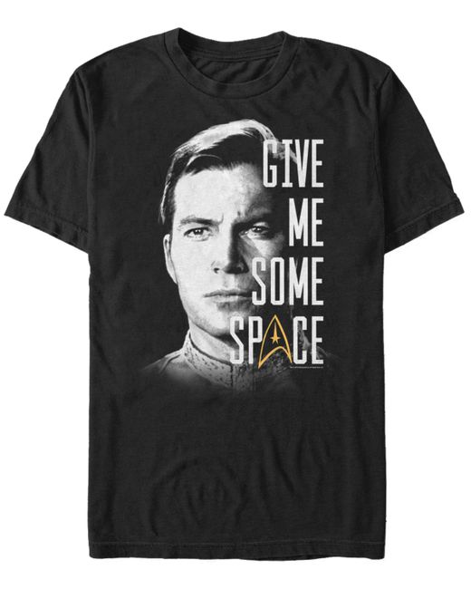 Fifth Sun Star Trek The Original Series Kirk Give Me Space Short Sleeve T-Shirt