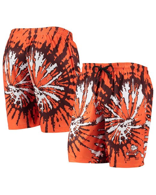 Foco Cleveland Browns Retro Static Mesh Lounge Shorts