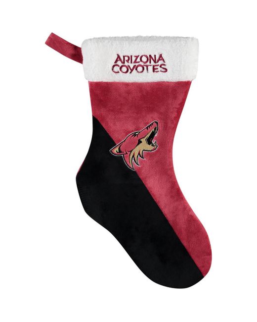 Foco Arizona Coyotes Holiday Stocking Red