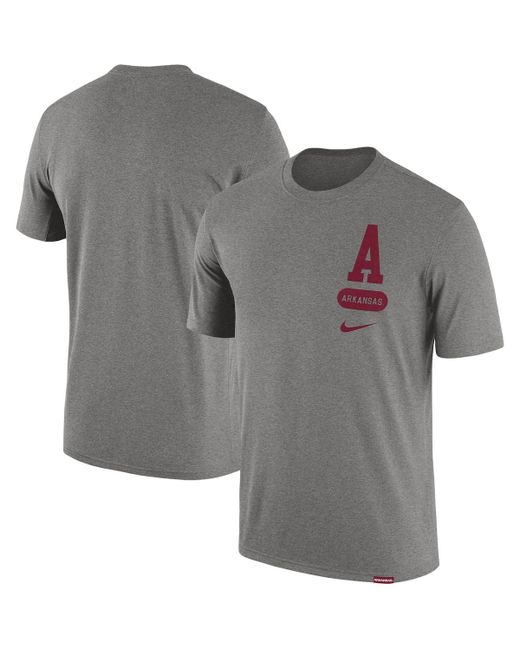 Nike Arkansas Razorbacks Campus Letterman Tri-Blend T-shirt