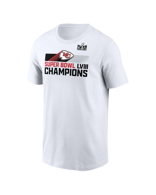 Nike Kansas City Chiefs Super Bowl Lviii Champions Roster T-shirt