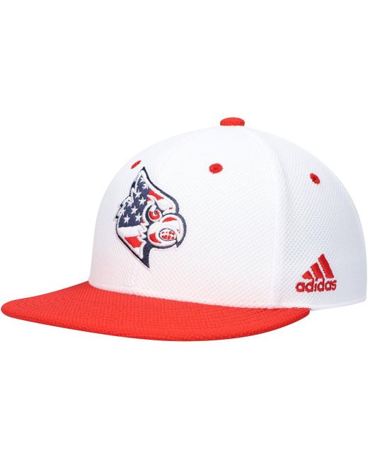 Adidas Louisville Cardinals On-Field Baseball Fitted Hat