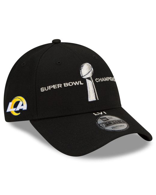 New Era Los Angeles Rams Super Bowl Lvi Champions Parade 9FORTY Snapback Adjustable Hat