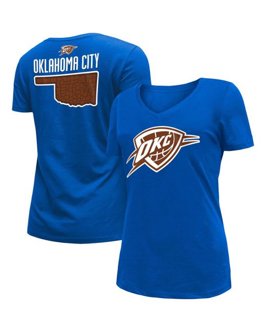 New Era Oklahoma City Thunder 2022/23 Edition V-Neck T-shirt