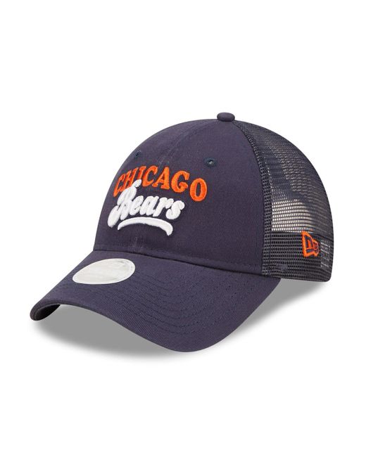 New Era Chicago Bears Team Trucker 9Forty Snapback Hat