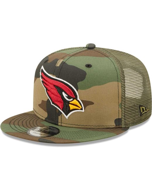 New Era Olive Arizona Cardinals Trucker 9FIFTY Snapback Hat
