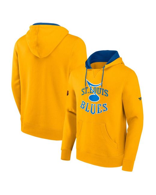 Fanatics St. Louis Blues Special Edition 2.0 Team Logo Pullover Hoodie