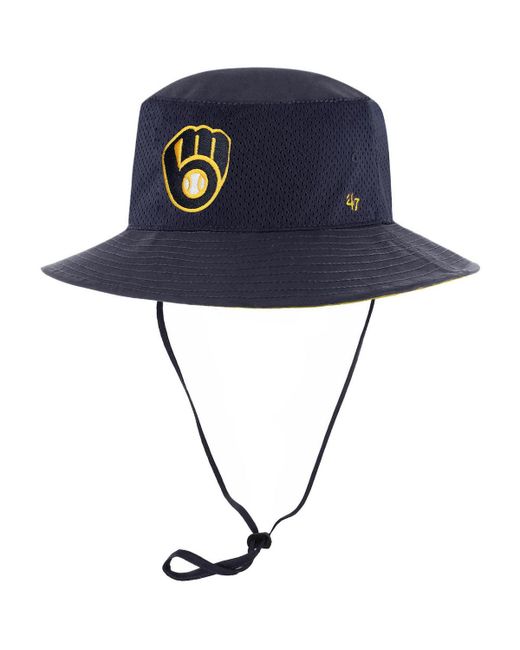'47 Brand 47 Milwaukee Brewers Panama Pail Bucket Hat