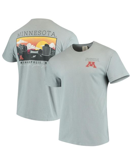 Image One Minnesota Golden Gophers Team Comfort Colors Campus Scenery T-shirt