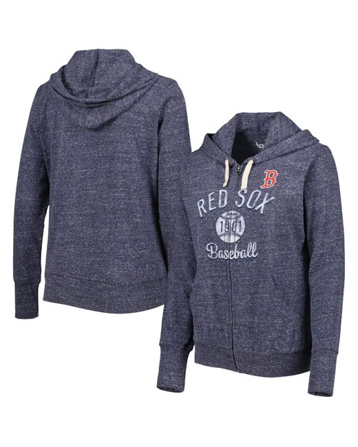 Touch Boston Red Sox Training Camp Tri-Blend Full-Zip Hoodie