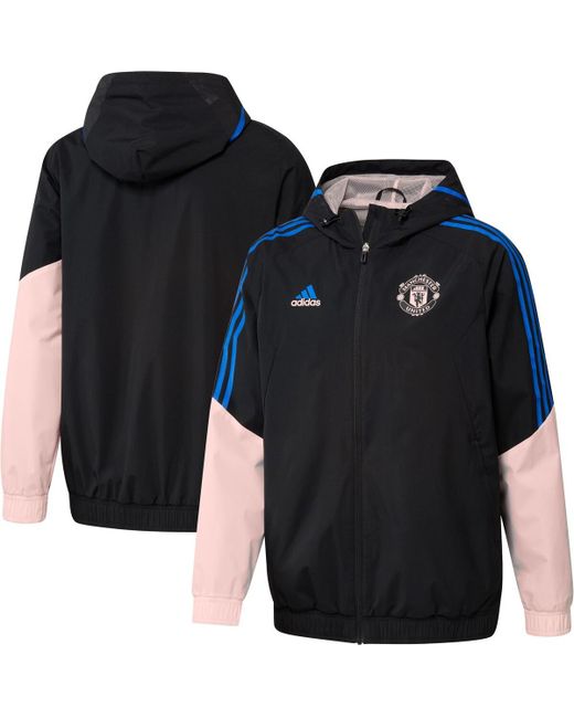 Adidas Manchester United Training All-Weather Raglan Full-Zip Hoodie Jacket