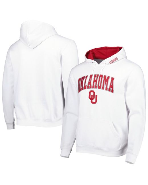 Colosseum Oklahoma Sooners Arch and Team Logo 3.0 Pullover Hoodie