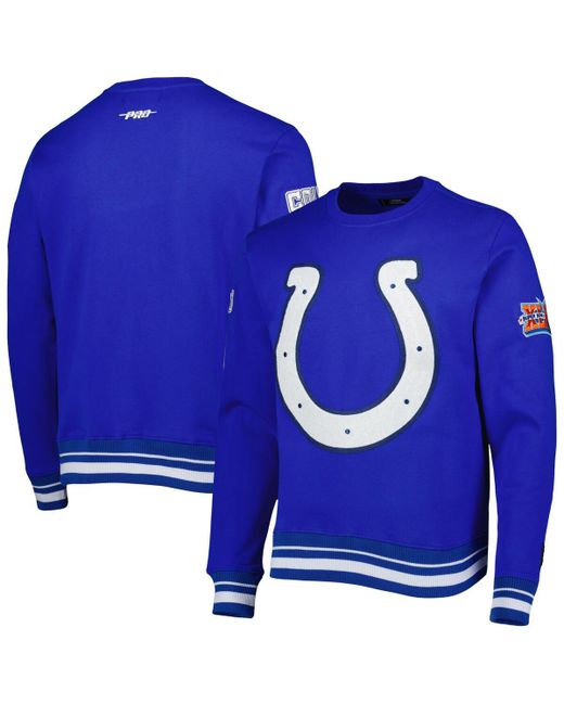 Pro Standard Indianapolis Colts Mash Up Pullover Sweatshirt